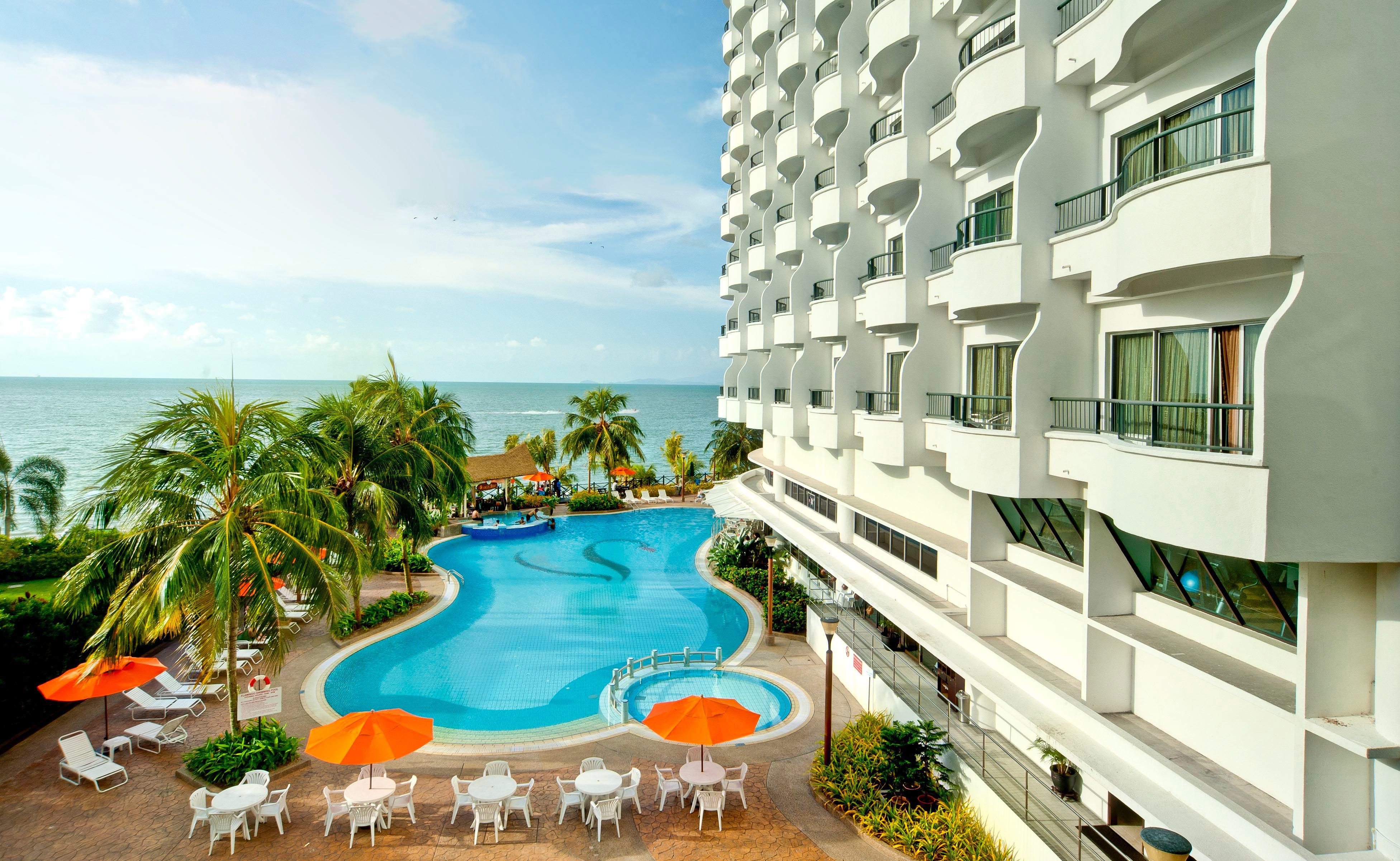 Flamingo Hotel By The Beach, Penang Tanjung Bungah  Exteriör bild